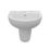 Texas Basin with Semi Pedestal 1 Tap Hole 550mm