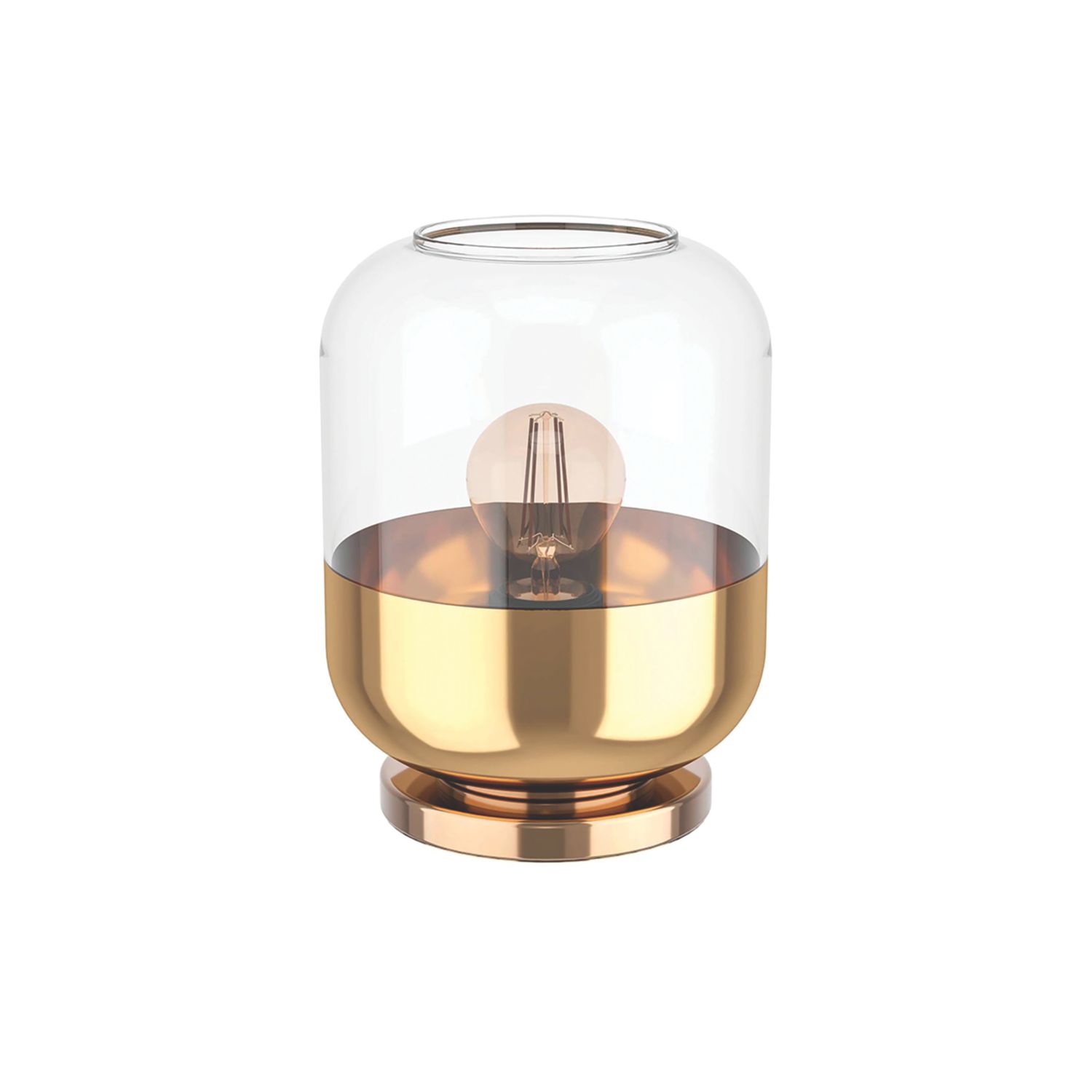 Eglo Maryvilla Table Lamp Clear/Gold (841CV)