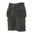 DEWALT Cheverley Stretch Work Shorts Grey 40" W