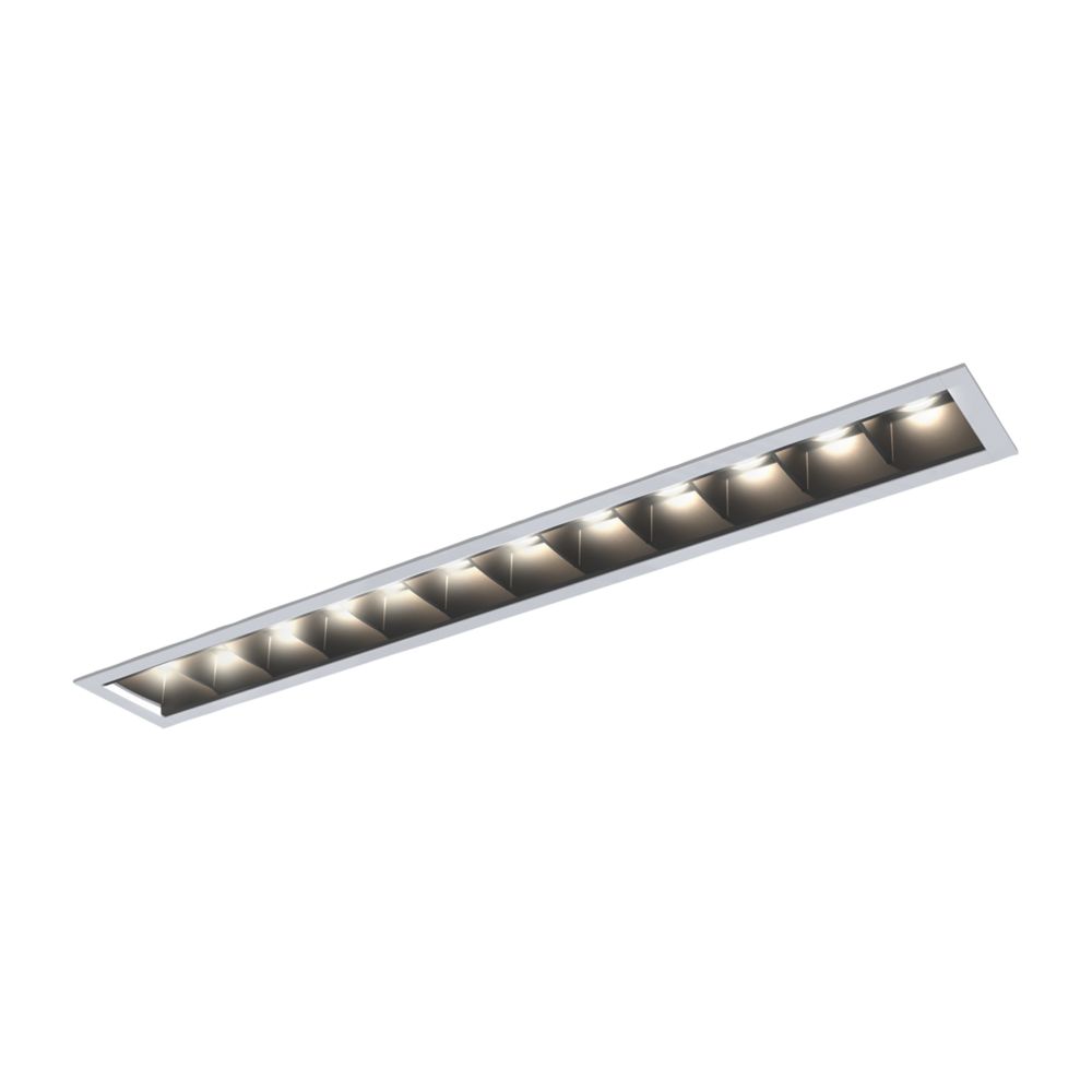 4lite Rectangular 300mm x 225mm LED Recessed Linear White 10W 950lm