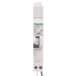 Schneider Electric iKQ 6A 30mA SP & N Type C  RCBOs