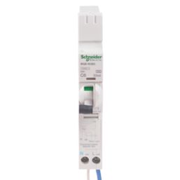 Schneider Electric iKQ 6A 30mA Type A SP & N C Curve  RCBOs