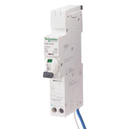 Schneider Electric iKQ 6A 30mA Type A SP & N C Curve  RCBOs