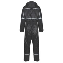 Regatta Waterproof Insulated Coverall  All-in-1s  Black Small 38" Chest 32" L