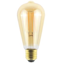 LAP  ES ST64 LED Virtual Filament Light Bulb 470lm 3.4W