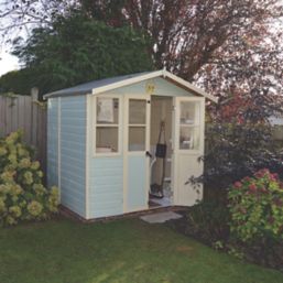 Shire Haddon 6' 6" x 5' (Nominal) Apex Timber Summerhouse