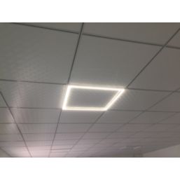 MARK Celeste Square 591mm x 591mm LED Hollow Panel Light White 40W 3600lm