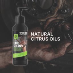 Scrubb Lime Cleanse Degreasing Hand Cleaner 1Ltr