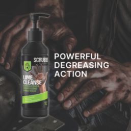 Scrubb Lime Cleanse Degreasing Hand Cleaner 1Ltr