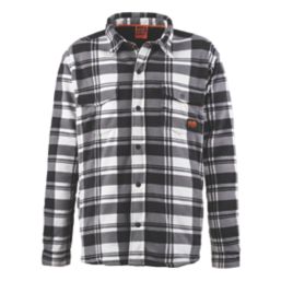 Scruffs  Padded Checked Shirt Black / White / Grey Medium 42" Chest