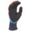 MCR Safety IP1071ND Cut & Impact Resistant Gloves Black/Blue/Red Large