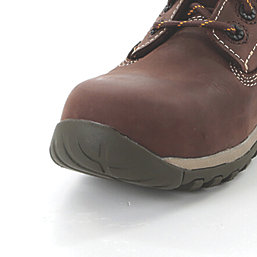 DeWalt Hammer    Safety Boots Brown Size 8