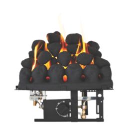 Focal Point  Black Rotary Control Inset Gas Taper Tray