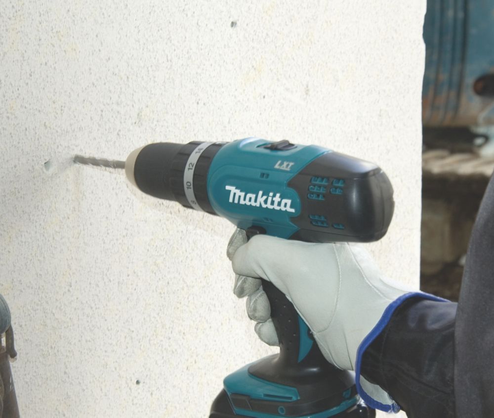 Makita dhp453fx12 18v discount cordless combi drill