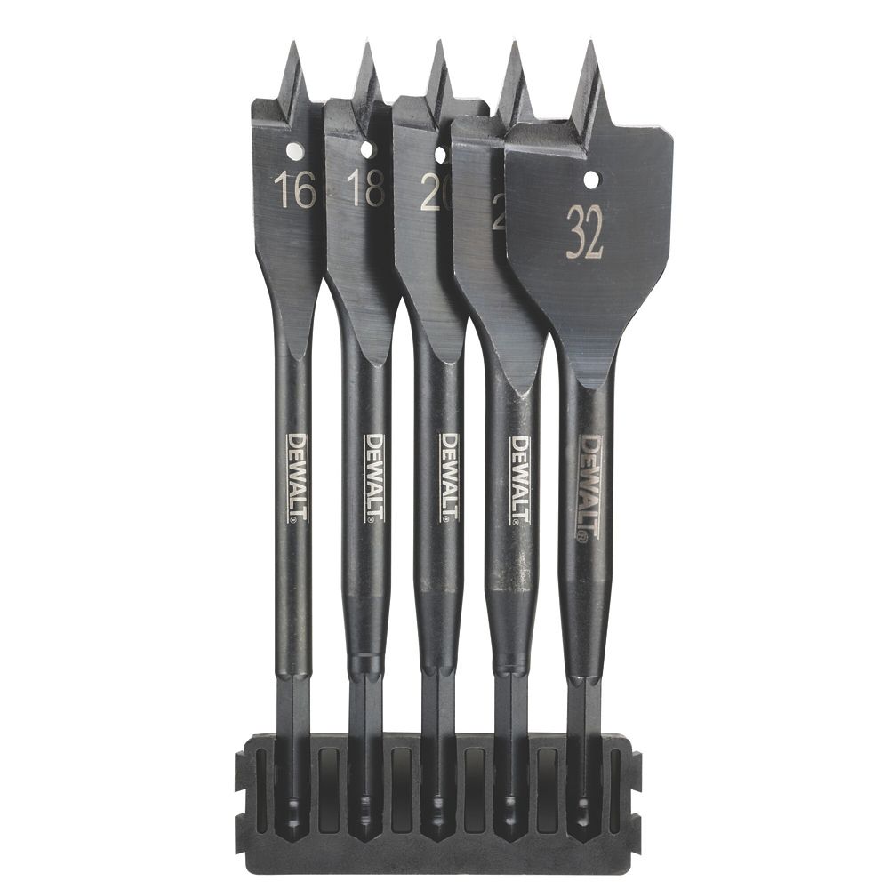 Dewalt spade discount drill bit set