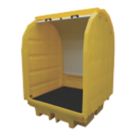 Essentials BP4HC 410Ltr Covered Bund Pallet 1420mm x 1470mm x 2070mm