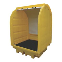 Essentials BP4HC 410Ltr Covered Bund Pallet 1420mm x 1470mm x 2070mm