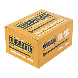 TurboGold  PZ Double-Countersunk  Multipurpose Screws 5mm x 50mm 50 Pack
