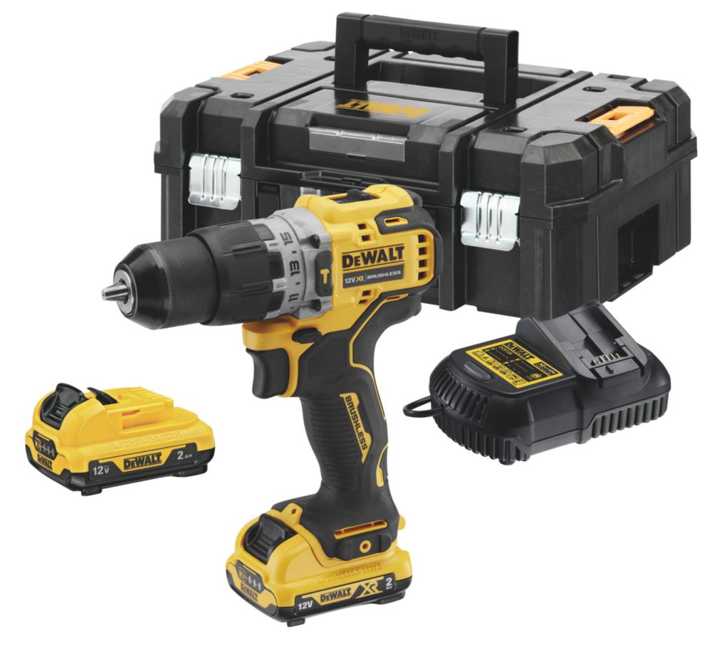 DeWalt DCD706D2 GB 12V 2 x 2.0Ah Li Ion XR Brushless Cordless