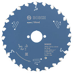 Bosch Expert Wood Circular Saw Blade 180mm x 30mm 24T