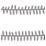 3000 LED Indoor & Outdoor Very Warm White Cluster Christmas Lights