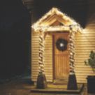 3000 LED Indoor & Outdoor Very Warm White Cluster Christmas Lights