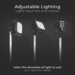 Luceco  Rechargeable LED Telescopic Tripod Worklight 2000lm