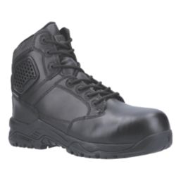 Magnum Strike Force 6.0 Side-Zip CT CP WP Uniform Size 14  Black Waterproof  Safety Boots