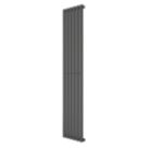 Azur Eclipse 1800mm x 360mm 2505BTU Anthracite Vertical Designer Radiator