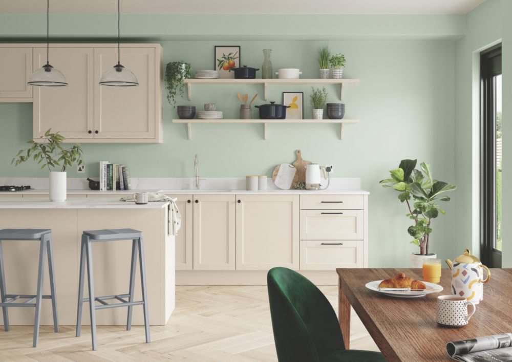 Dulux Easycare Kitchen Matt Emulsion Paint – Chic Shadow, 2.5 Litres, Washable & Grease-Resistant