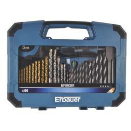 Erbauer drill set deals screwfix