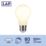 LAP  E27 A60 LED Light Bulb Milky 806lm 3.8W 2 Pack