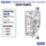Triton ENlight White / Black 9.5kW Thermostatic Shower with Back to Wall Kit