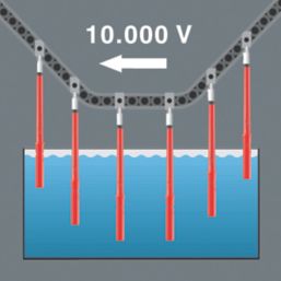 Wera Kraftform Kompakt VDE Interchangeable Torque Extra-Slim Screwdriver Bit Set 1.2-3.0Nm 15 Pieces