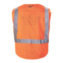 Milwaukee  Hi-Vis Vest Orange Small / Medium 38" Chest