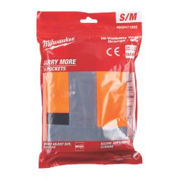 Milwaukee  Hi-Vis Vest Orange Small / Medium 38" Chest