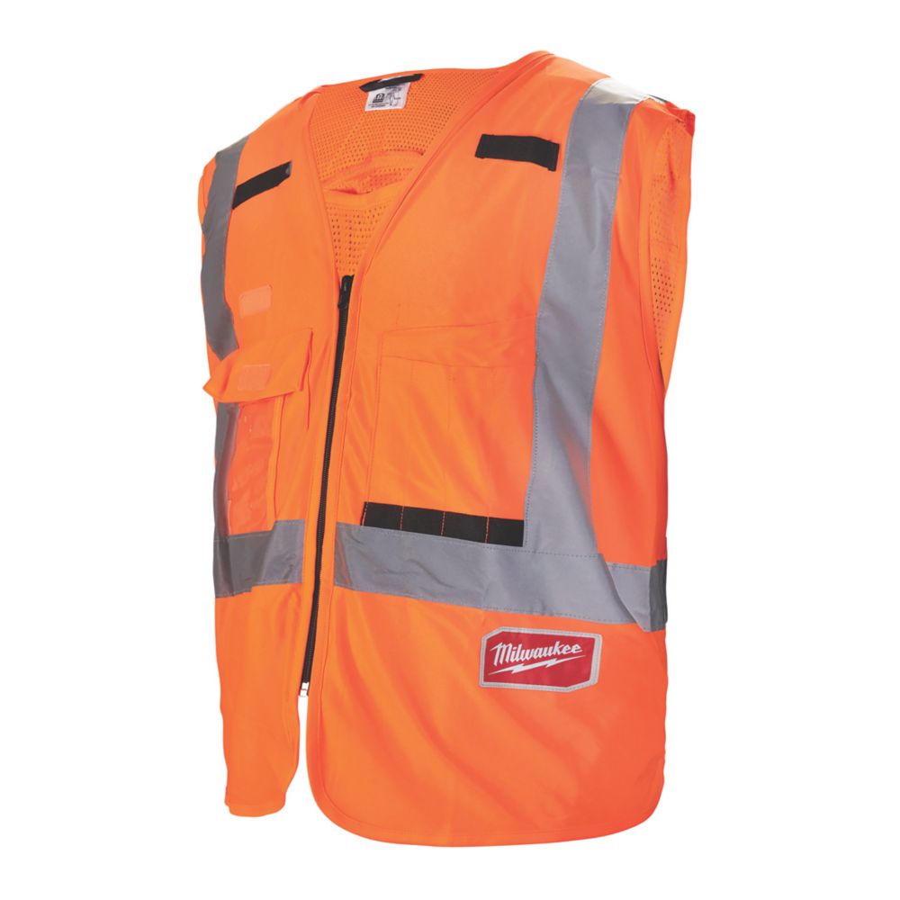 Milwaukee high vis on sale heated jacket orange