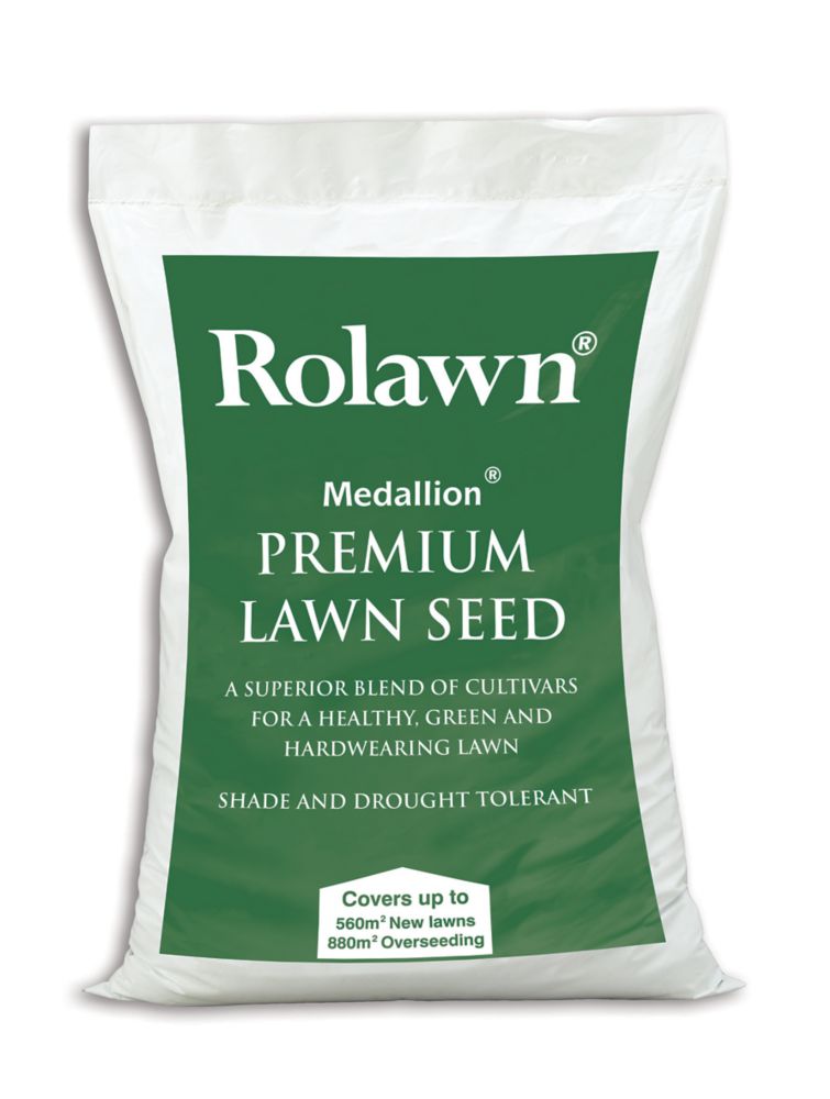 Rolawn Medallion Premium Lawn Seed 880m² 20kg Screwfix
