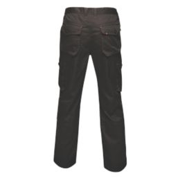 Regatta Scandal Stretch Trousers Black 36" W 31" L - Screwfix