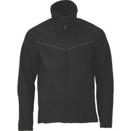 Mascot Customized Softshell  Jacket Black X Large 44" Chest