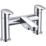 ETAL Juno Polished Chrome 145mm Deck Mounted Lever 2 Tap Holes Bath Mixer Tap