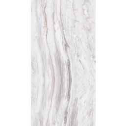 Splashwall Marmo Linea Postformed Bathroom Wall Panel Matt White  2420mm x 1200mm x 10mm