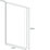 Splashwall Marmo Linea Postformed Bathroom Wall Panel Matt White  1200mm x 2420mm x 10mm