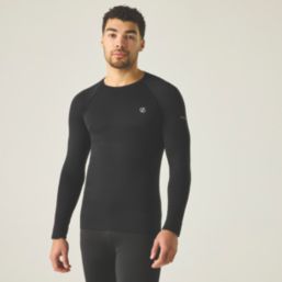 Dare 2B In The Zone II Long Sleeve Base Layer T-Shirts Black  X Large / 2X Large 37" Chest