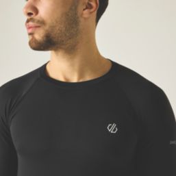 Dare 2B In The Zone II Long Sleeve Base Layer T-Shirts Black  X Large / 2X Large 37" Chest