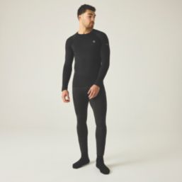 Dare 2B In The Zone II Long Sleeve Base Layer T-Shirts Black  X Large / 2X Large 37" Chest