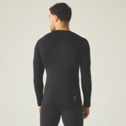 Dare 2B In The Zone II Long Sleeve Base Layer T-Shirts Black  X Large / 2X Large 37" Chest