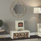 Be Modern Colman Cream Electric Freestanding Stove 445mm x 528mm
