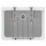 Armitage Shanks Alder Cleaners Sink No Tap Holes 515mm