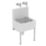 Armitage Shanks Alder Cleaners Sink No Tap Holes 515mm
